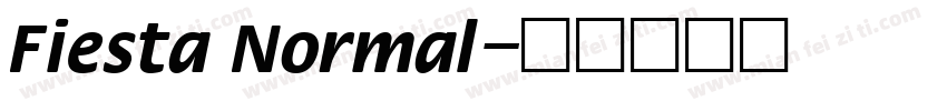 Fiesta Normal字体转换